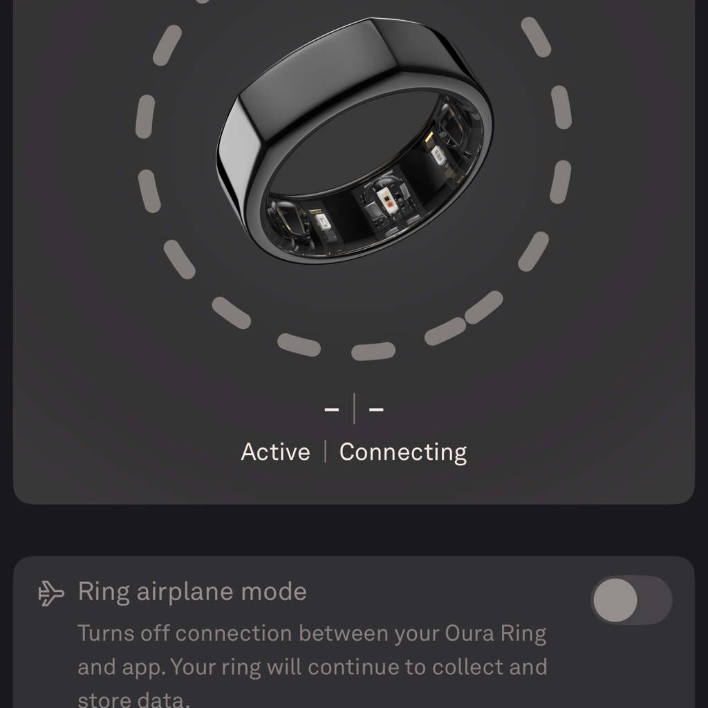 Oura Gen 3 Black Ring Oura Gen 3 Black Ring